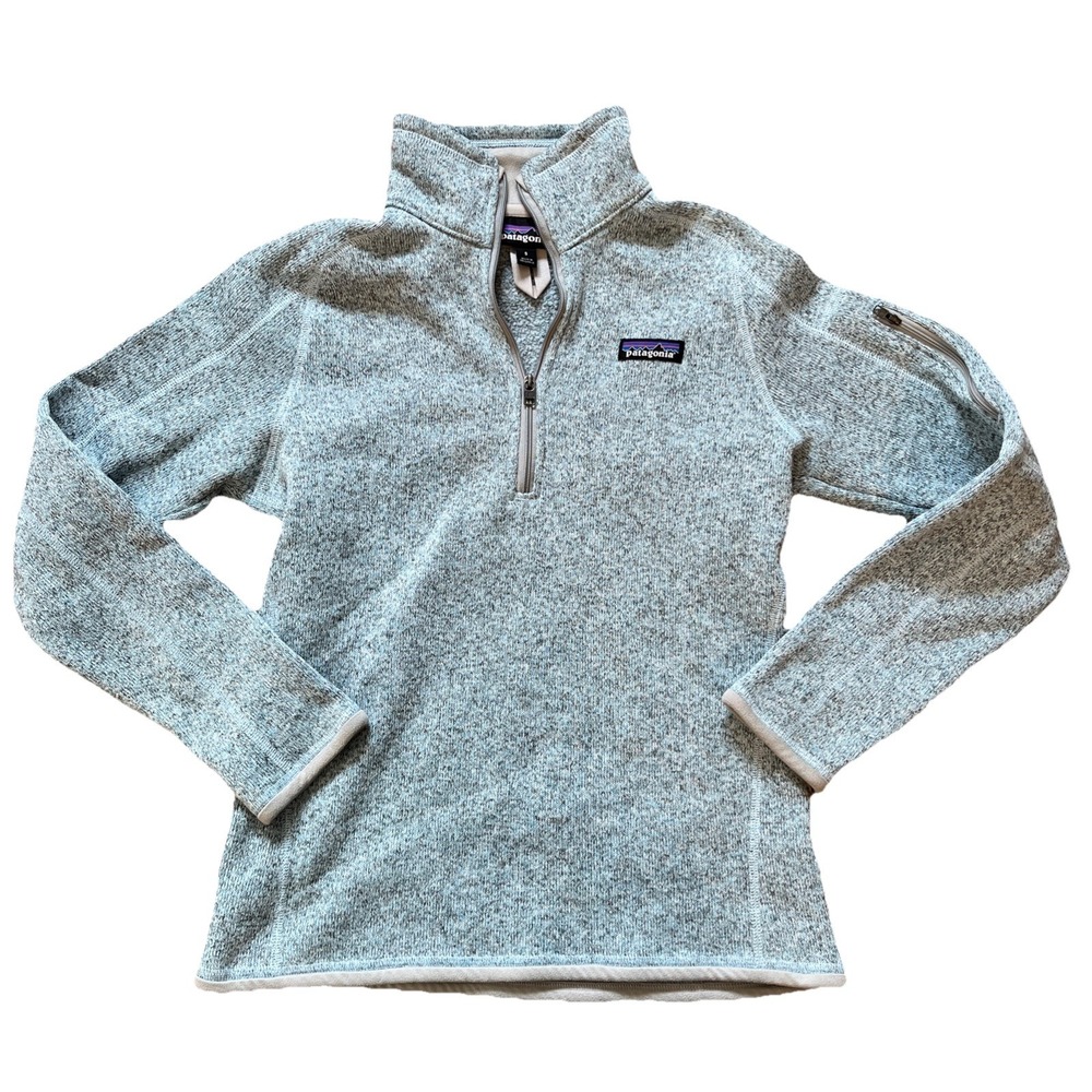 Patagonia Better Sweater 1/4-Zip Fleece Jacket size small EUC